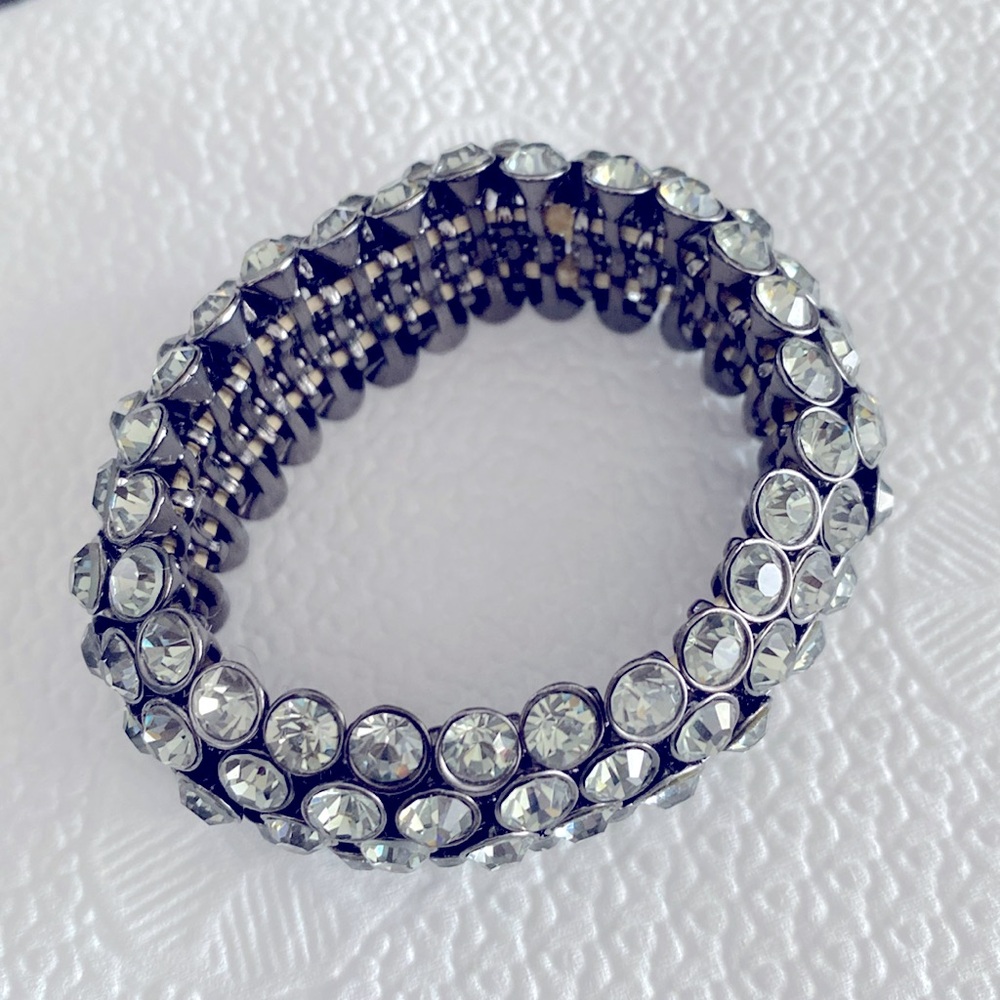 Woman’s Vintage Costume Crystal Bracelet